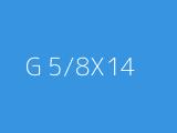 G 5/8X14 